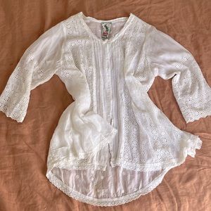 Johnny Was boho women’s tunic - size large